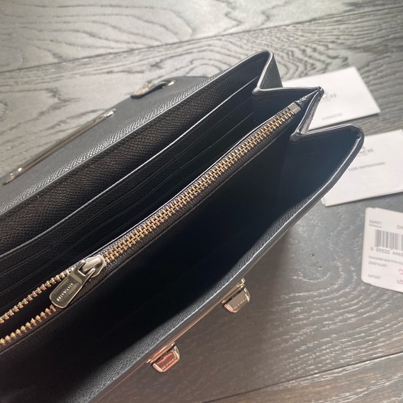 Coach Swagger Embossed Python Clutch - Picture 4 of 4